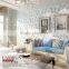 modern living room decoration flower wallpaper