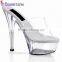 High heel slipper summer honey sweet girl shoes