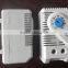 Cabinet DIN rail fixed temperature controller thermostat