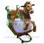 golden horse ride /kids amusement park accessories