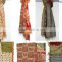 Vintage Designer Silk Kantha Scarves