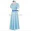 Cartoon Movie Peter Pan Wendy Cosplay Costume Wendy Darling Blue Dress Casaul Dress Halloween Costumes for Women