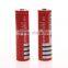 Wholesale bulk li-ion battery for flashlight 4200mAh Rechargeable 3.7v 18650 li-ion battery