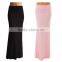 Women Solid Color Rayon Maxi Long Mermaid Skirt Pattern