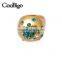 Fashion Jewelry Zinc Alloy Shinning Colorful Rhinestone Ring Women Party Show Gift Dresses Apparel Promotion Accessories
