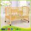 WBC-05A customized color safe bamboo baby wooden convertible crib dimensions