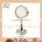 Electric LED lighted two sides magnifying makeup mirror