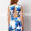 factory direct clothing wholesale summer floral print jumpsuits for women 2016 sexy