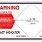 Hot Impact Indicator Shockwatch Impact Monitoring Shipping Label Customize