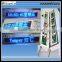 Waterproof cabinet+ double sides Blue color RF wireless communication P8-16x128B LED advertising display