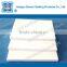 White ptfe moulded flat sheet