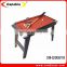 kid sport indoor toys MDF material middle size proportable snooker table toys