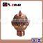 hot sale brass curtain finial