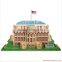Large russia building 3d wooden puzzle