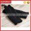 V-416 Latest fashion plain acrylic knit cable soft winter braided fingerless mitten gloves knit wrist warmer