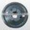 cast iron SPC 250-4 3535 groove taper bush pulley v