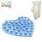 Big Heart Shape Magic Double Side pvc suction cup lifter