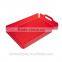 Customized top grade serving tray, clear lucite serving tray, plexiglass serving tray
