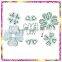 CROWN NAIL-HEAD IRON-ON RHINESTONE TRANSFER