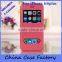 High Quality Flip PU Wallet Leather Case With Double Window For iPhone 5 5s