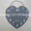 Household decorated wall clock mechanism