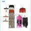 hot sale custom hair extension box and bag and hanger matched