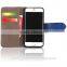 cheap with card slots stand wallet cell phone leather case for iphone 6 G 4.7