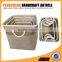 High quality polyester material set of seven large laundry basket