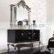 French style royal home use furniture antique wooden bedroom set