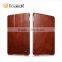 ICARER Genuine Leather Book Style Case For Apple iPad Mini 4 Tablet Real Leather Folio Cover With Stand Function