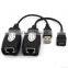 2016 new product Convenient USB extender by RJ45 for cctv system