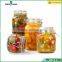 hermetic food glass jar 450ml jam storage bottle with sealing lid