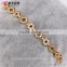 elegant fashion hot sales new design 18K gold color lace bracelet