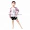2016 new coming spring summer fall long sleeve floral sweet kids jacket coat wholesale for girl