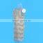 2015 new hand crochet women sleeveless sexy dress for lady V-neck transparent