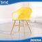 New design wood legs living room PP chair