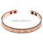 New Arrival Fashion Pattern Attractive Copper Magnetic Bracelet for Women - Arthritis Pain Relief Aid