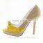 TOP SALE BEST PRICE!! OEM Quality fashion bridal shoes from China workshop