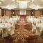 Wool and nylon carpet roll for banquet hall use with custom made design