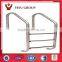 Anti-slip steel swimming pool ladder for swimming pool