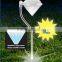 solar power RGB led solar light outdoor garden decoration