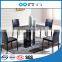 TB 2015 hot sale black marble dining table