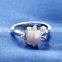 2016 European Style Rings 925 Sterling Silver Pearl Ring Design