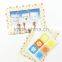 beautiful design promotional advertising PVC magnetic photo frame Custom die cut fridge frame magnet