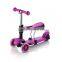 2015 popular kids scooter /children scooter with CE/mini child kids pedal 3 wheel lighted wheel kick scooter