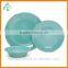 Rustic melamine dinner set of 3