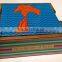 Wooden Coaster Set Painted Turban Prints
