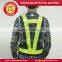 High Visibility Night Work Security Traffic or Cycling Safety Reflective Vest