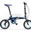 14" foldable bicycle mini bikes 9.5KG suitable for ladies and children