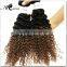 Burmese and Cambodia ombre deep curly human hair/ hair dye human hair extension/100% real virgin indian hair wholesale